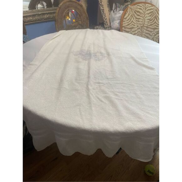 Vintage Polo Ralph Lauren Beach Towel Bear Polo Player Bath Rare Made in USA - Picture 7 of 8